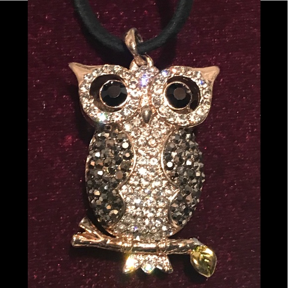 Owl Pendant Necklace - Picture 6 of 14